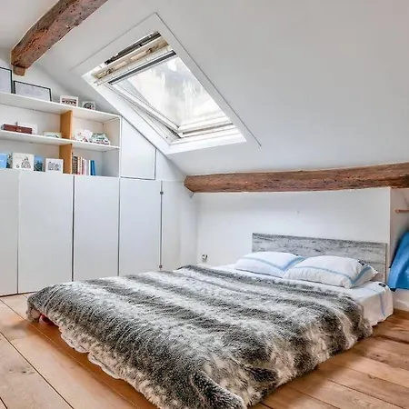 Magnifique Duplex Avec Vue Sur La Tour Eiffel Párizs