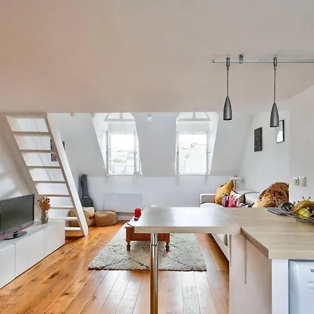 Magnifique Duplex Avec Vue Sur La Tour Eiffel Apartman *