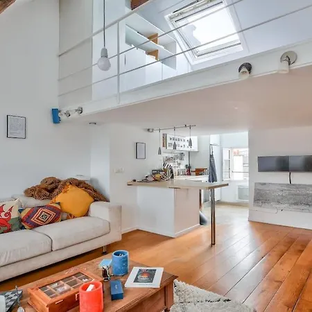 Magnifique Duplex Avec Vue Sur La Tour Eiffel Apartman Párizs