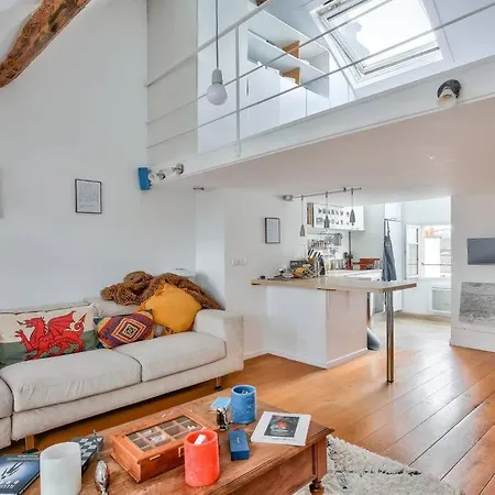 Magnifique Duplex Avec Vue Sur La Tour Eiffel Apartman